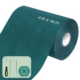 DGSL 6Inch x 36Ft Turf Tape, Artificial Grass Turf Seaming Tape, Turf Seam Tape for Jointing Fixing Lawn, Self-Adhesive Grass Rug Tape for Lawn Garden Carpet Connecting Outdoor Carpet