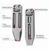 Titanium alloy mini wrench multi-function adjustable wrench portable keychain pocket
