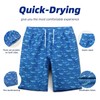 MEILONGER Boys Swimming Shorts Quick Dry Beach Board Trunks Swimwear