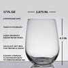 EGYPTIAN HIEROGLYPHICS Engraved 17oz Wine Glass | Great Gift Idea!