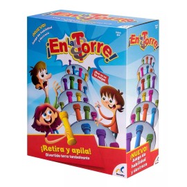 Novelty Juego De Mesa Novelty En La Torre Con 60 Columnas De Colores