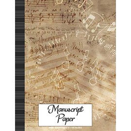 Manuscript Paper: Wide Staff Notebook for Kids and Adults I 110 Pages I Orchestra Theme I Blank Sheet Music Book for Beginners and Experts I For ... other Instruments I Gift Idea for Musicians