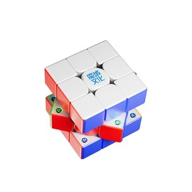 XMDCuber Moyu Weilong WR M V11 Magnetic Speed Cube 3x3, for Competition Weilong WRM Magic Cube 3x3x3 Stickerless 2025 Version