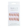 Press On Nails 24pcs Acrylic French Full Cover False Nails