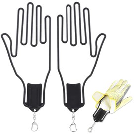 Golf Glove Hanger, Golf Glove Holder, Glove Hanger, Caddy Bag, Glove Hanger, Holder, Golf Glove Holder Case, Bag, Dry for Golf, Keep Shape Resistant, Unisex, Set of 2 (Black)