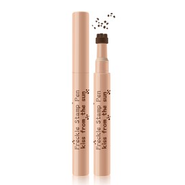 Freckle Pen, Freckle Pen, Natural Looking, Faux Freckles Makeup, Waterproof & Durable Freckle Makeup Pen, Long-Lasting, Makeup Tool, Easy to Use, #01 Light Brown