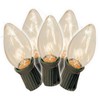 Brite Star 25 Count Ceramic C9 Old Fashioned Light Set,
