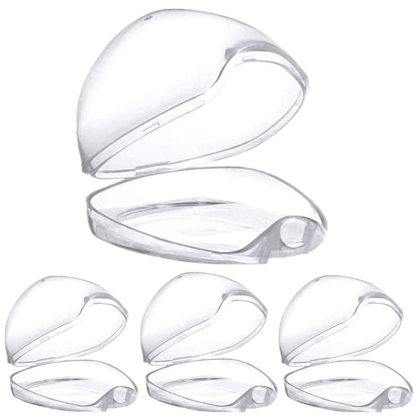 Dummy Case, 4 Pack Transparent Baby Dummy Case Pacifier Case