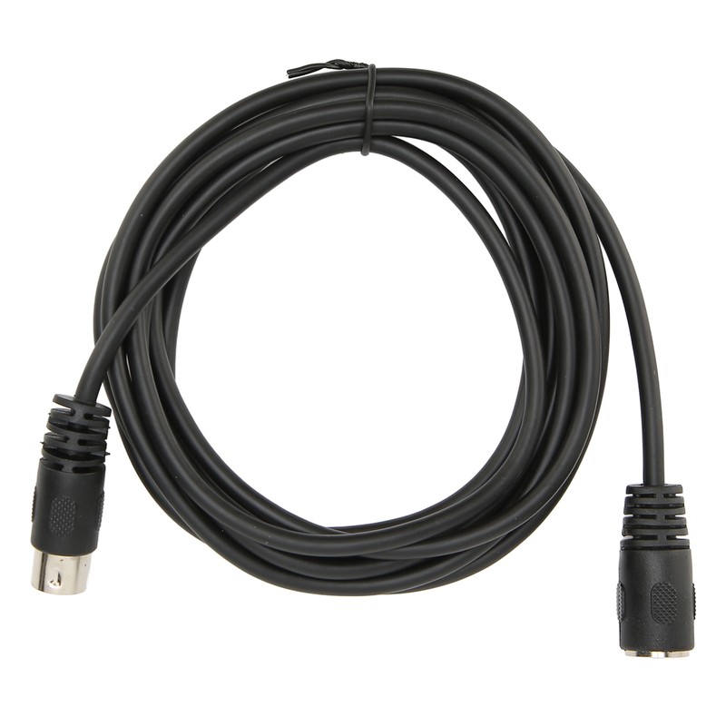 6 Pin DIN Male to Female Cable Sound Data Signal