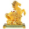 BOYULL Large Size Chinese Zodiac Horse Year Golden Resin Collectible