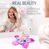 Toysical Kids Makeup Kit for Girl - Flower Shaped Makeup
