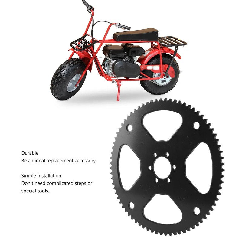 Chain Rear Sprocket 75 Tooth 35 Chain Metal Alloy Chain