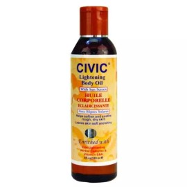 CIVIC LIGHTENING BODY OIL WITH SUNSCREEN - 6.0 OZ/180 ML