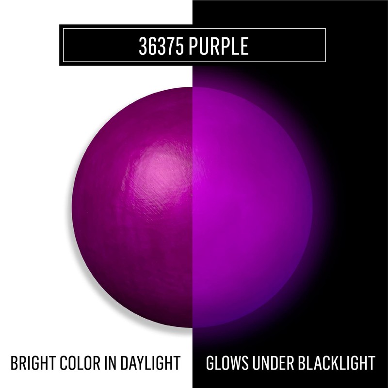 FolkArt Neon Acrylic Craft Paint, Purple 8 fl oz Premium