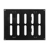 200x150mm (8x6") Sliding Grille Made of Sheet Steel – Black