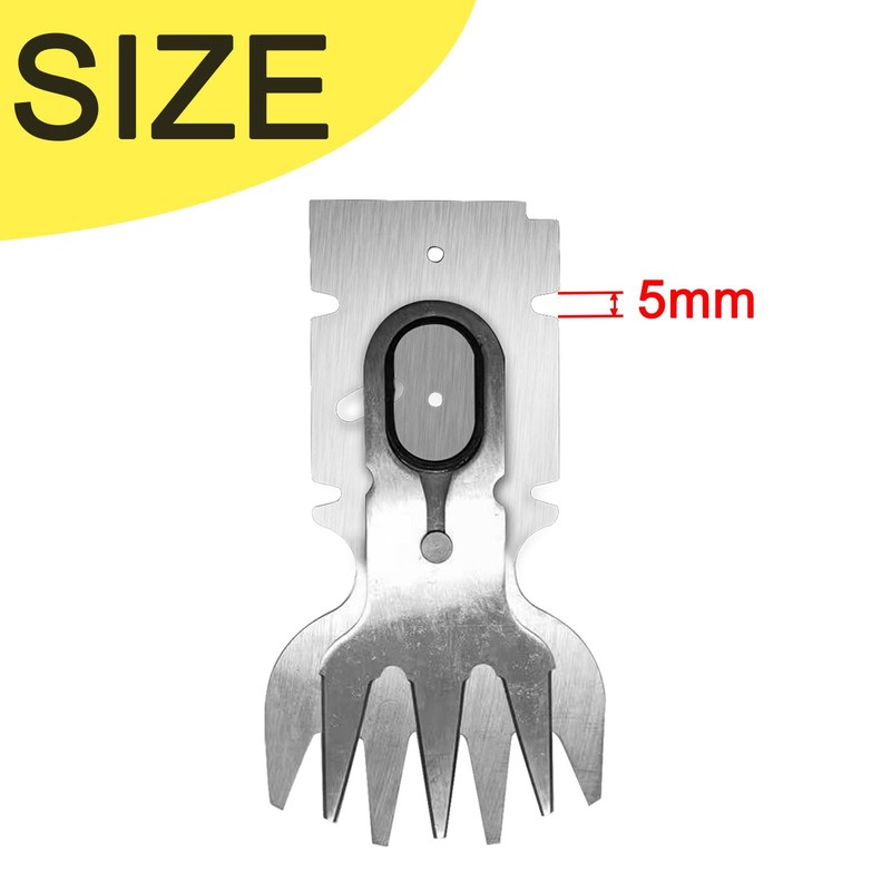 Gabasinover Replacement Parts 3-inch Shrub Trimmer Garden Shears Blade 2609002039