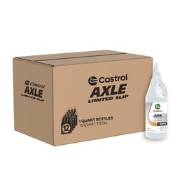 Castrol Axle Limited Slip 80W-90 Gear Oil - 1 Quart, (Pack of 12)