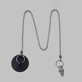 LIXIL INAX RC-5P-L500 Rubber Stopper for Unit Bath, Small, with Chain 19.7 inches (500 mm), Bathroom Parts