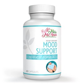 Mila Miamor Mood Support Supplement – Ashwagandha, St. John’s Wort, Chamomile & B Vitamins for Stress Relief, Emotional Balance & Relaxation – Scientifically Backed Formula – 60 Capsules