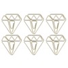 100pcs Metallic Paper Clips Golden Electroplating Process Anti Rust Paper