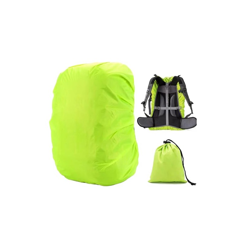 PINEPAN Waterproof Backpack Rain Cover with Adjustable Non-Slip Buckle Straps
