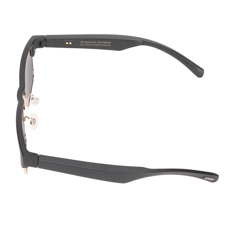 Bluetooth Sunglasses Polarized Lens Waterproof Smart Glasses with Open Ear