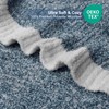 MH MYLUNE HOME Ultra Soft Ribbed Throw Blanket for Couch