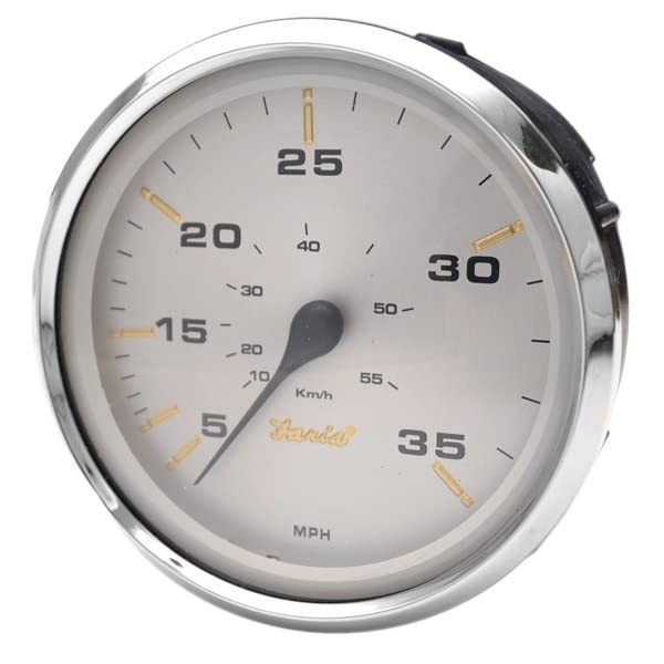 Faria Boat Pontoon Speedometer Gauge SE9872A | Kronos Series 35