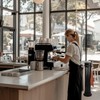 GOOFCXO Espresso Knock Box, 18 L Floor Standing Espresso Knock