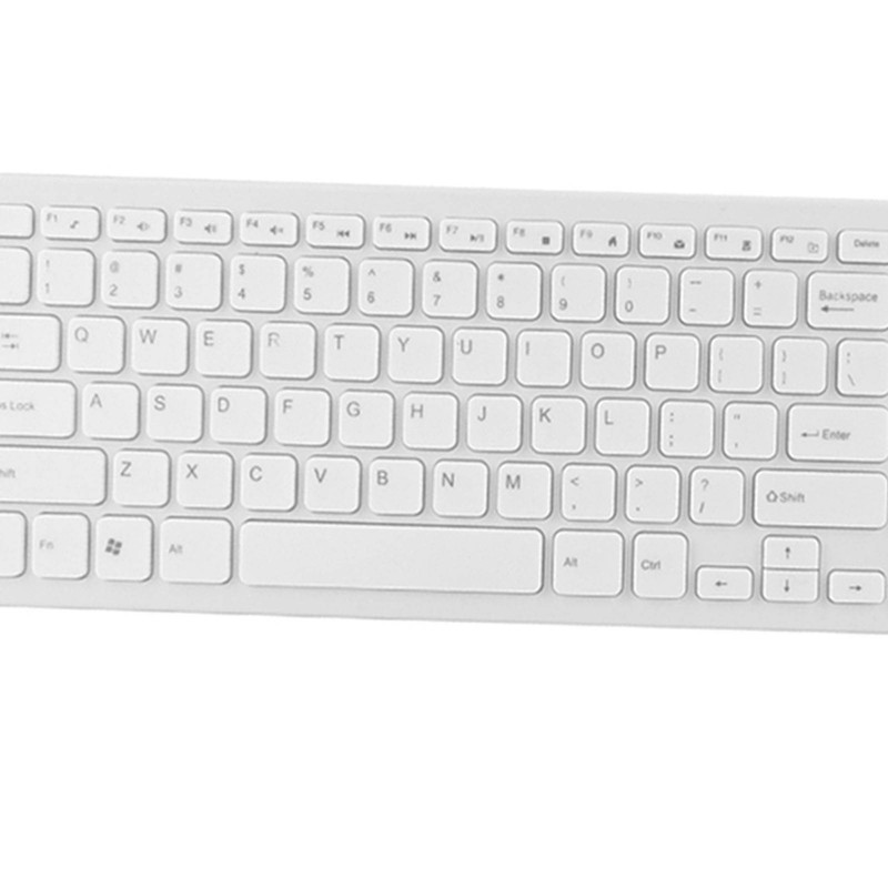 108 Keys MultiFunctional 2.4G Wireless Keyboard Mouse Combo High Sensitivity