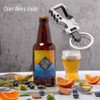 Liangery Heavy Duty Key Chain Bottle Opener with Double Key