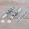 Pack of 2 Concealed Kitchen Cabinet Hangers, Universal Wall Mount