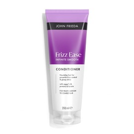 John Frieda Frizz Ease Infinite Smooth Conditioner 250ml. Anti Frizz Conditioner for Smooth Hair Care, Humidity Control and Soft Feel