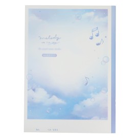 [Contact Book] B5 Contact Notebook/Melody in the Sky Coolier Back to School Preparation Stationery, Cute Goods, Mail Order