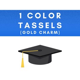 Class Act Graduation Graduation Tassel - Gold Charm - 1 Color, 2024