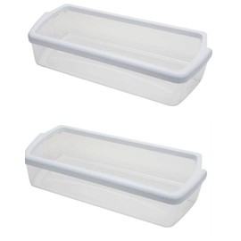Door Shelf Bin Compatible with Whirlpool Refrigerator W10321304 (2 PCs)