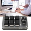 Mini Keypad Knob Design Red Switch Dual Mode Plug and