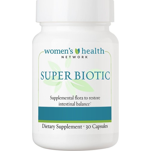 Super Biotic Probiotic Supplement for Digestive Wellness 30 capsules