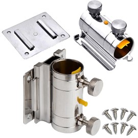 akindou Pole Parasol Holder Rod Holder Rod Holder Rod Holder Set of 2 Anti-Scratch Protection Pad Function Fishing Rod Sao