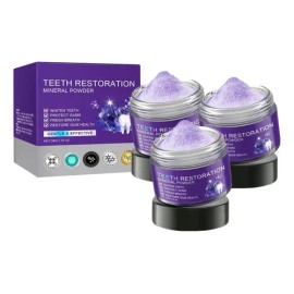 Polvo Mineral Para La Restauración De Dientes, Protege Las E