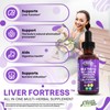 Clean Nutra Liver Fortress | Milk Thistle NAC Liver Cleanse