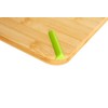 Demin Design Premium Round Bamboo Cutting Board, Heavy Duty Bamboo