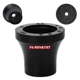 PZWLI Golf Cart Steering Wheel Adapter, Fit EZGO TXT& EZGO RXV Adapter, Black