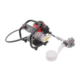 2-Strok Water Pump 1.5in Water Transfer Pump with 6.56ft Flex Shaft Portable Drainage and Irrigation Pump for Garden Field Lawn, 43cc, 1.25kw(1.7hp), 8500rpm, 11.4x13.8x13in