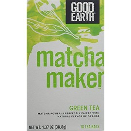 Good Earth Tea Matcha Maker, 18 Count (Pack of 3)