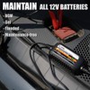 MOTOPOWER MP00205C 12V 800mA Automatic Battery Charger, Battery Maintainer, Trickle