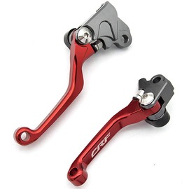 Krace CNC Motorcross Dirt Bike Pivot Brake Clutch Levers Set Fit For Honda CRF 150F 150 230F 230 CRF150F CRF230F 2003-2017