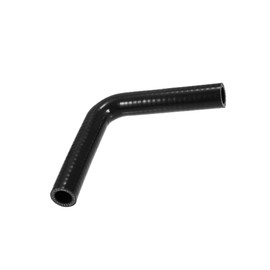 Partuto 19mm 0.75" ID 90 Degree Elbow Silicone Reducer Hose Pipe Bend Turbo Water Intercooler Black Durable Material Replacement