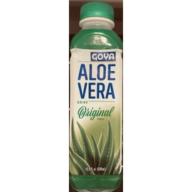 Goya 2x GOYA Aloe Vera ORIGINAL Flavored Drink 16.9 oz bottle - 2 PACK