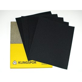 10 Klingspor 2000grit Wet and Dry Abrasive Sandpaper 230x280mm